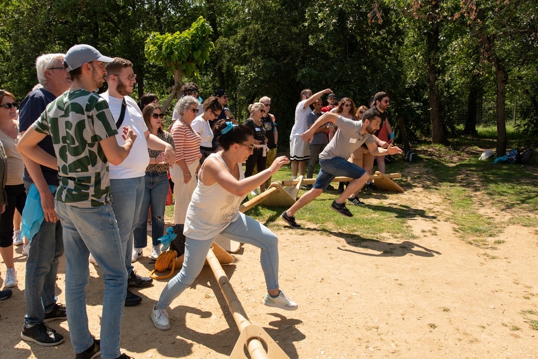 team building safari incentive olympiade epreuve équipe cohésion