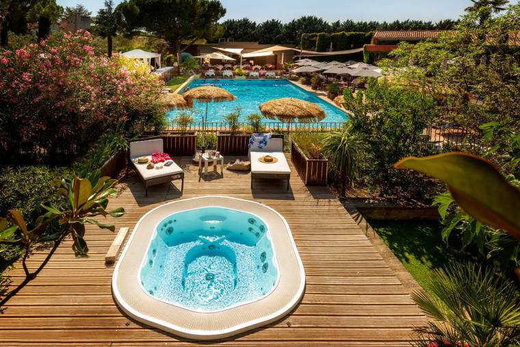 piscine jacuzzi sévan parc hotel pertuis provence séminaire