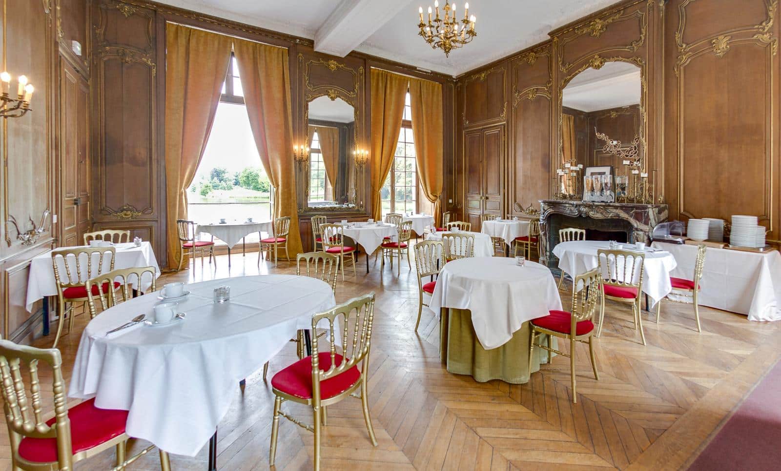 restaurant ermenonville diner paris chateau