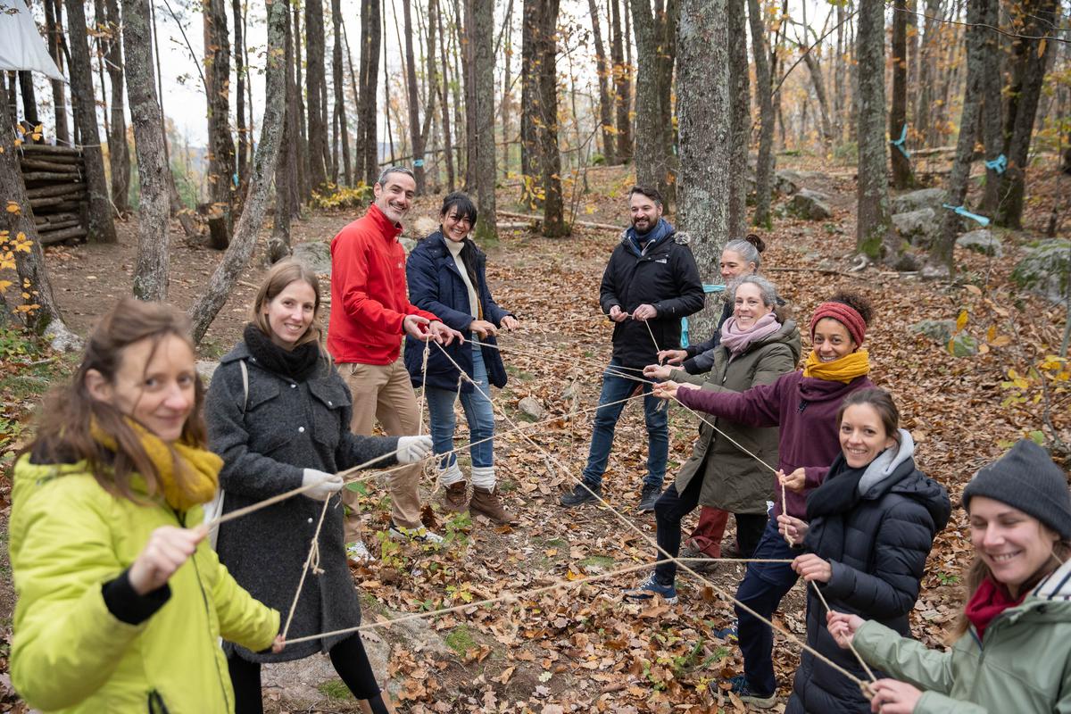 Renforcez la cohésion d’équipe dans un cadre naturel.