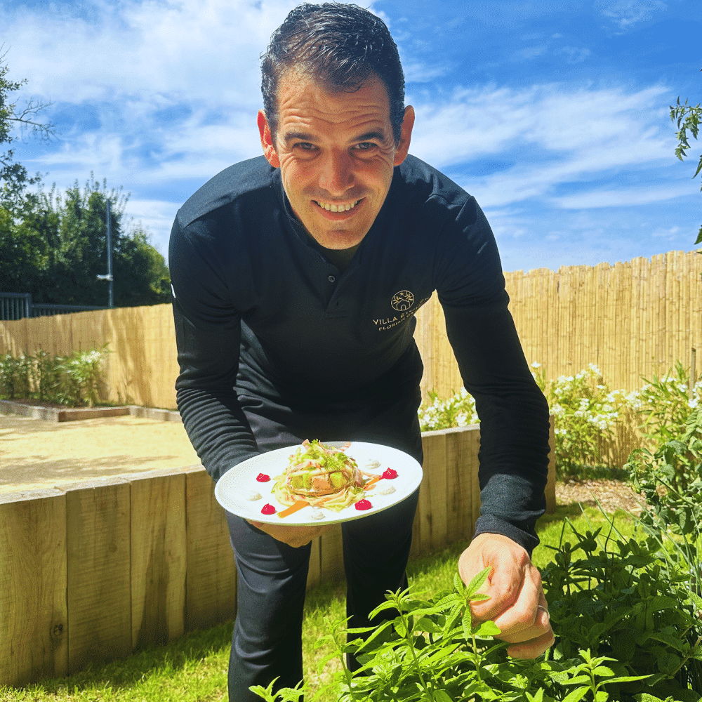 Florian gatto chef jardin produits frais potager