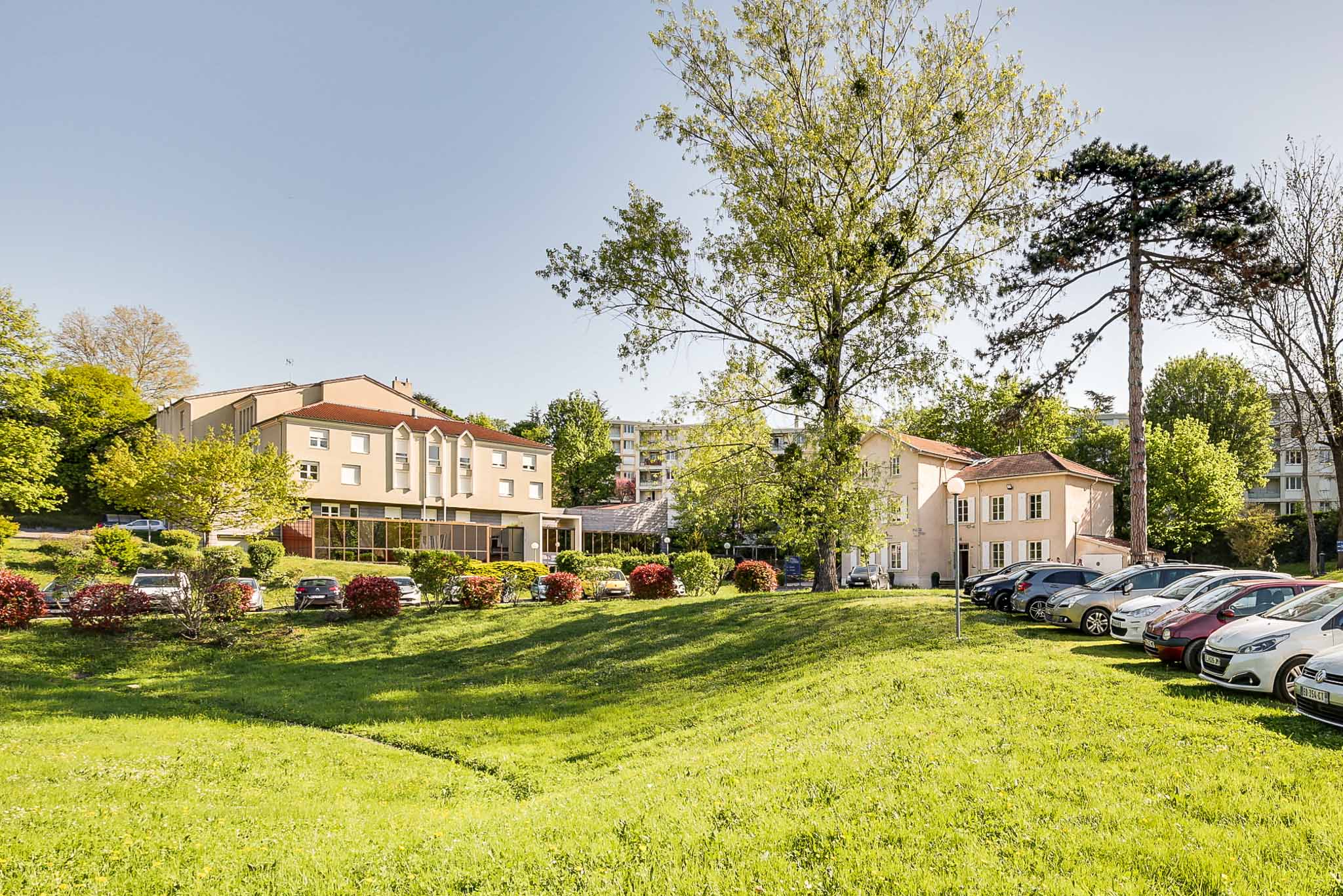 espace ouest lyonnais extérieur façade parc lieu séminaire Lyon