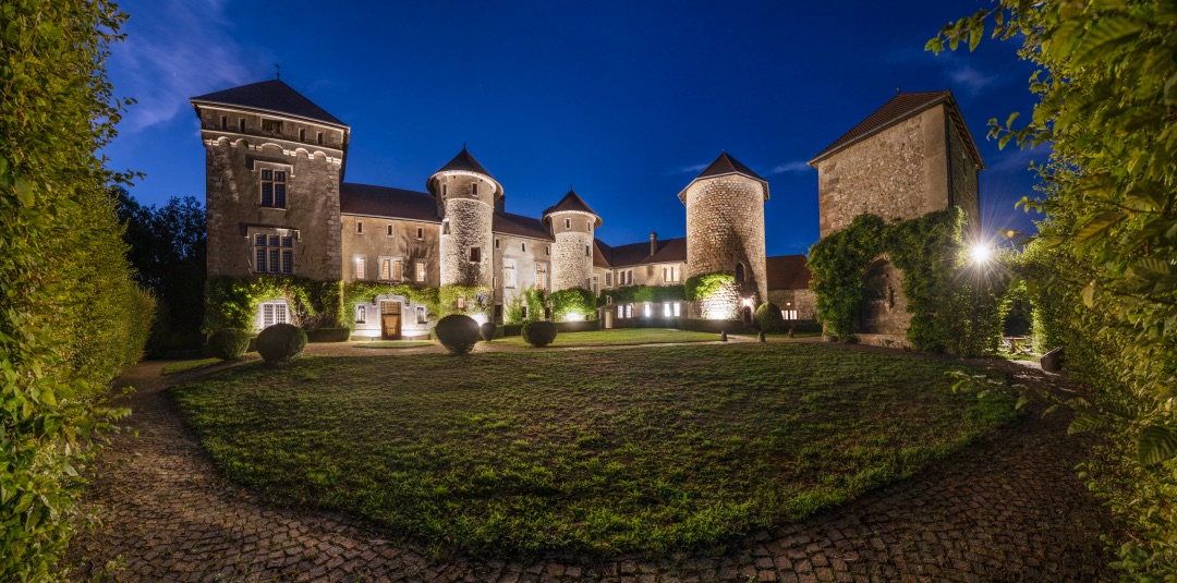 château thorens annecy nuit illuminations