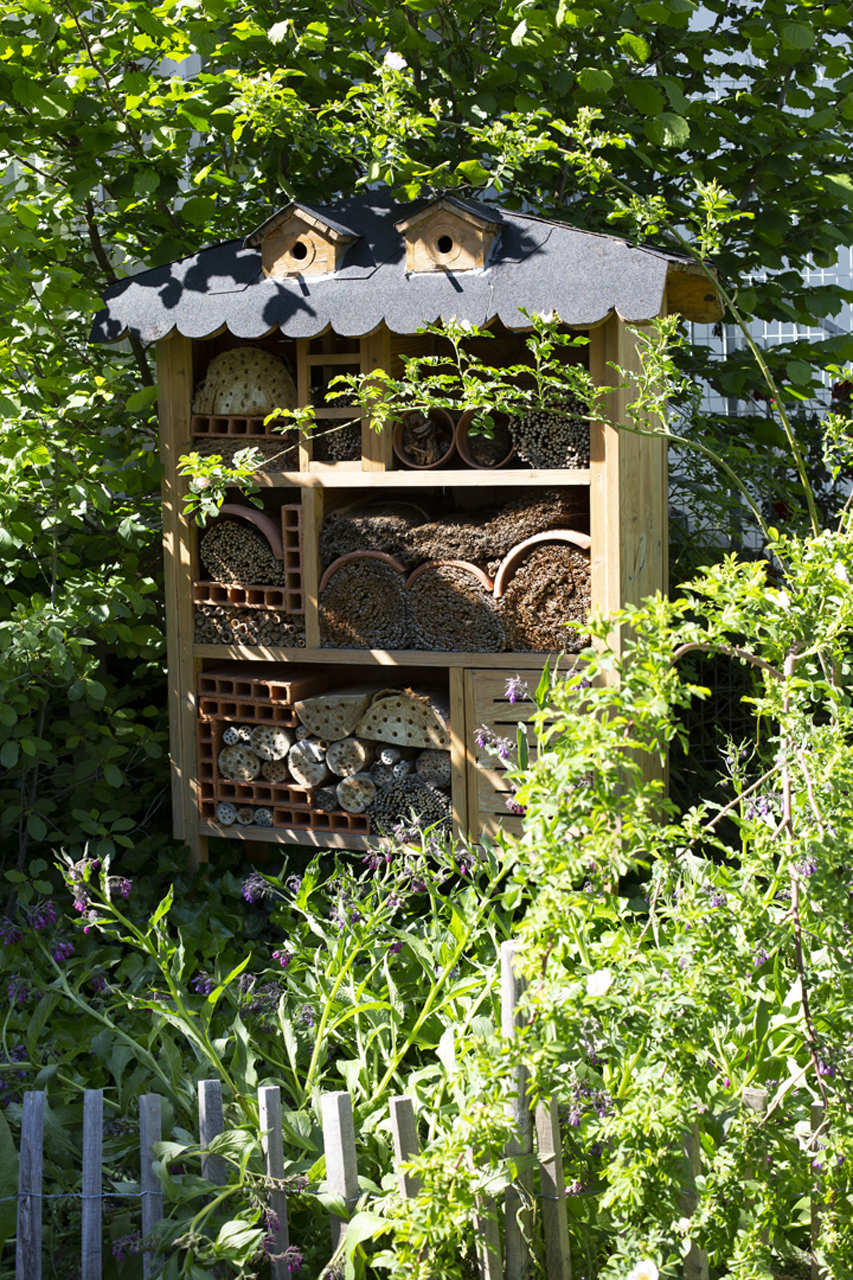 hôtel insectes CISL biodiversité Centre International de Séjour de Lyon