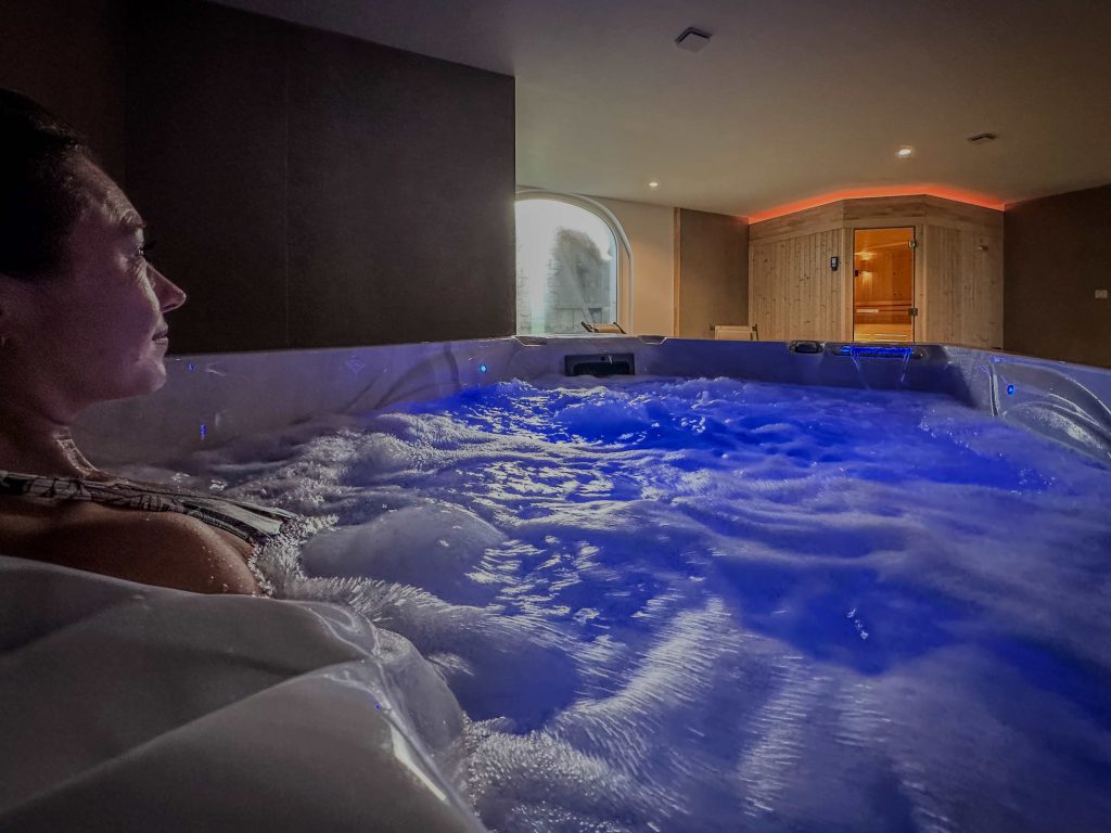 Le jacuzzi de la Maison Welcome