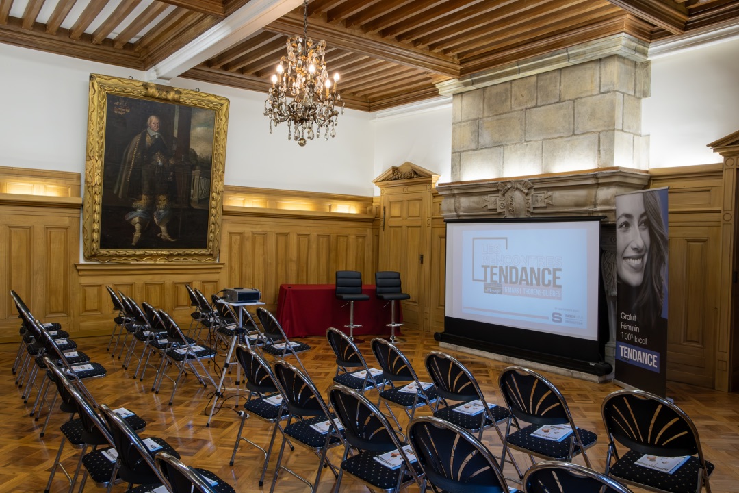 salle de séminaire château de Thorens historique