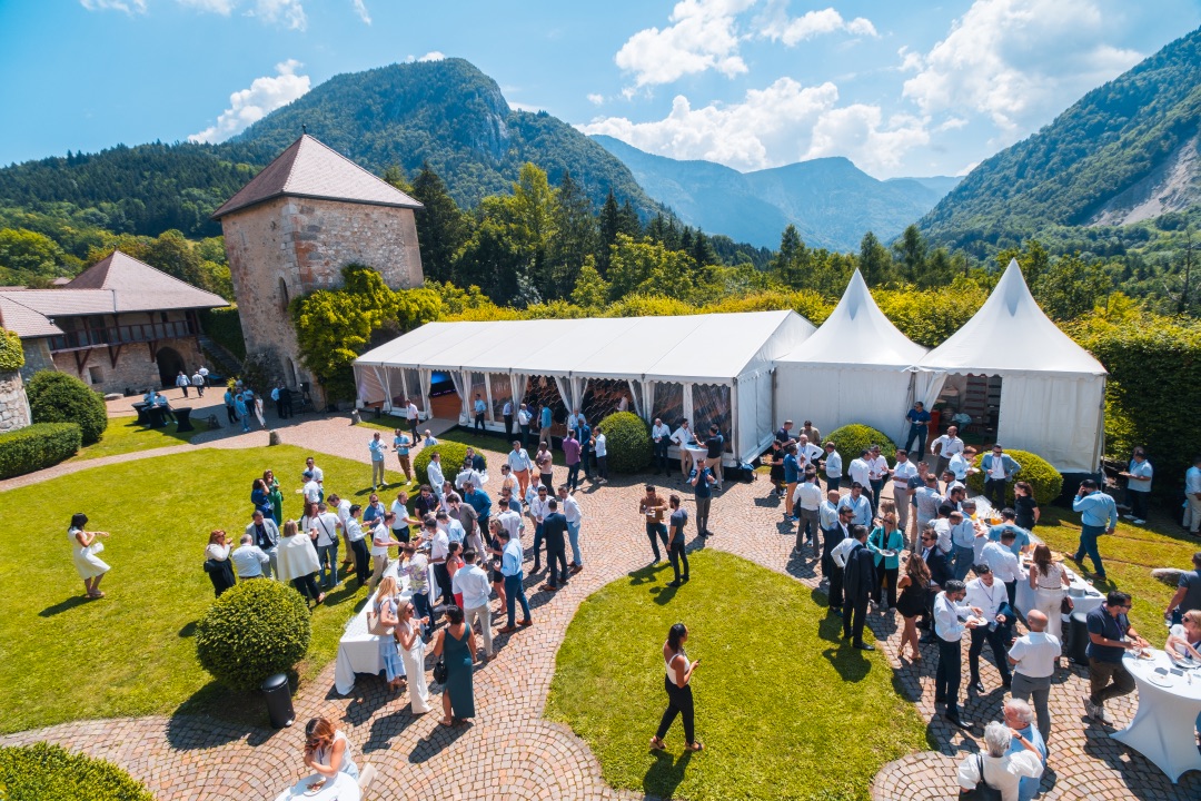 événement extérieur château thorens annecy séminaire