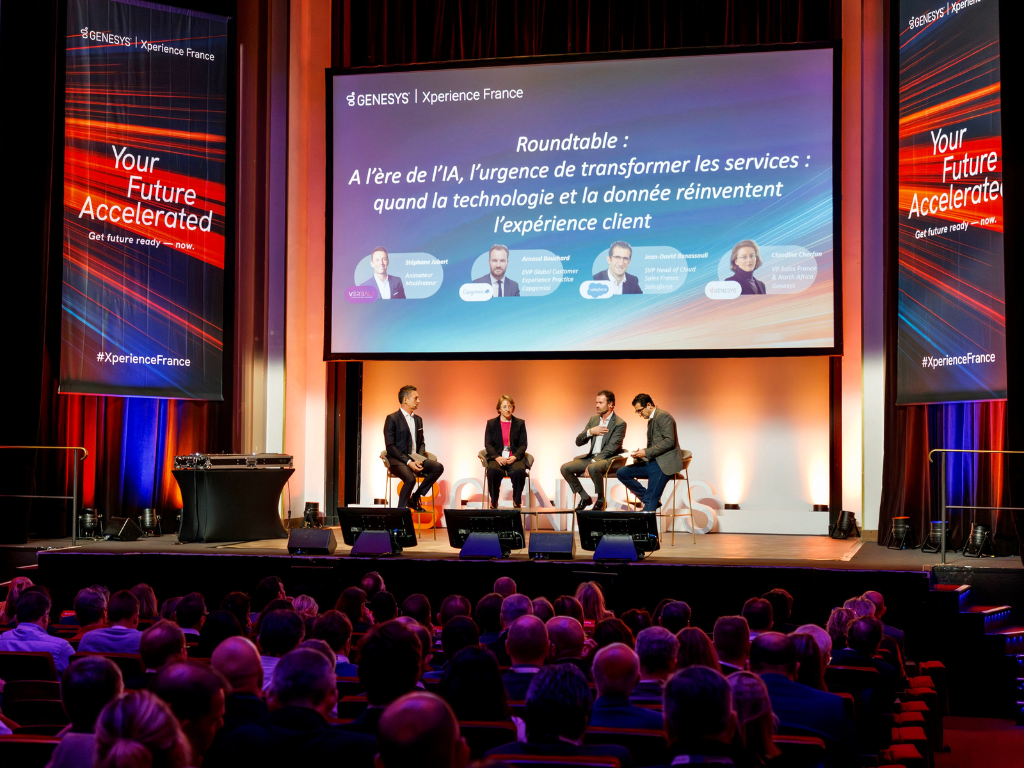 table ronde entreprise, conférence professionnelle, débat experts événementiel