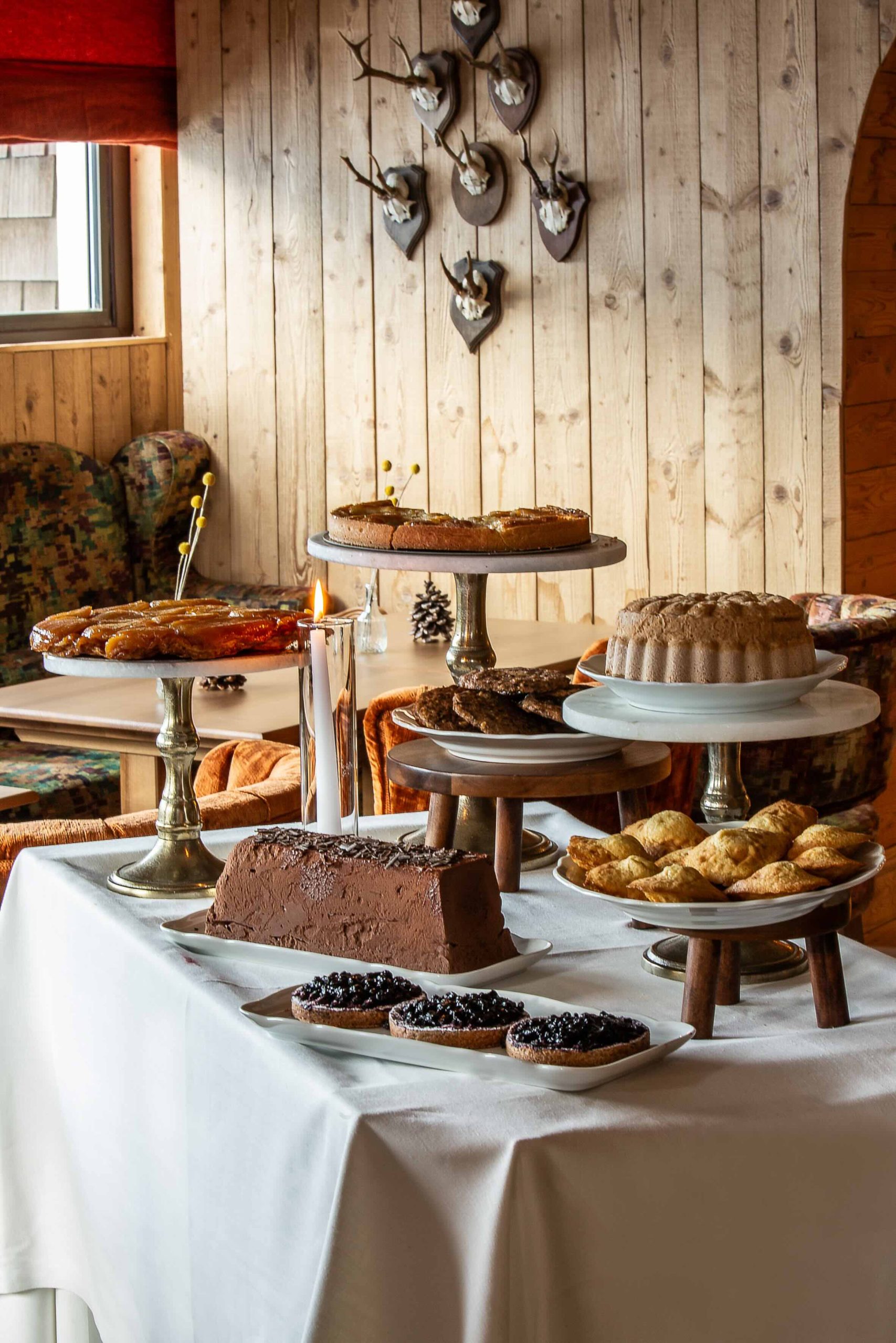 Buffet petit déjeuner Alpes hotel Pralong Courchevel