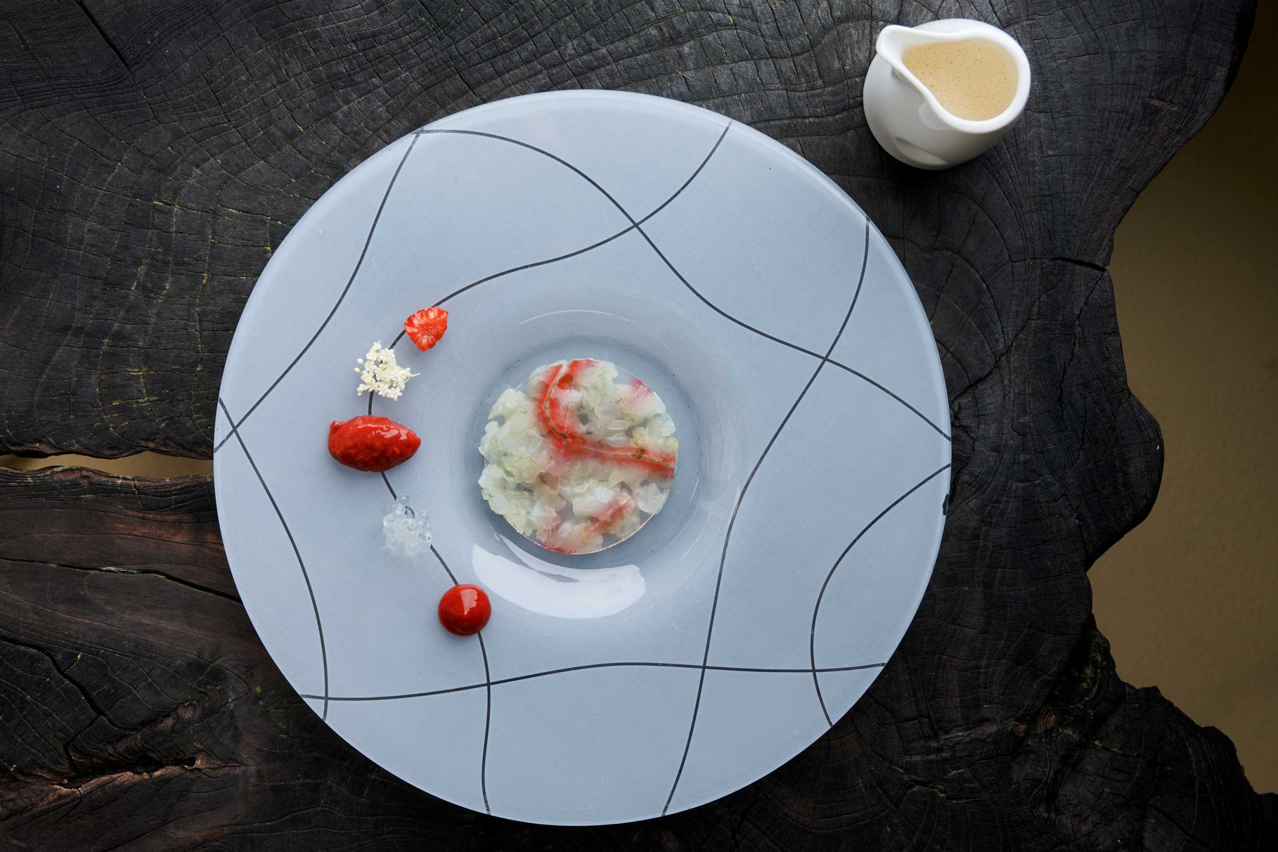 Plat Lemontblanc gastronomie restaurant michelin