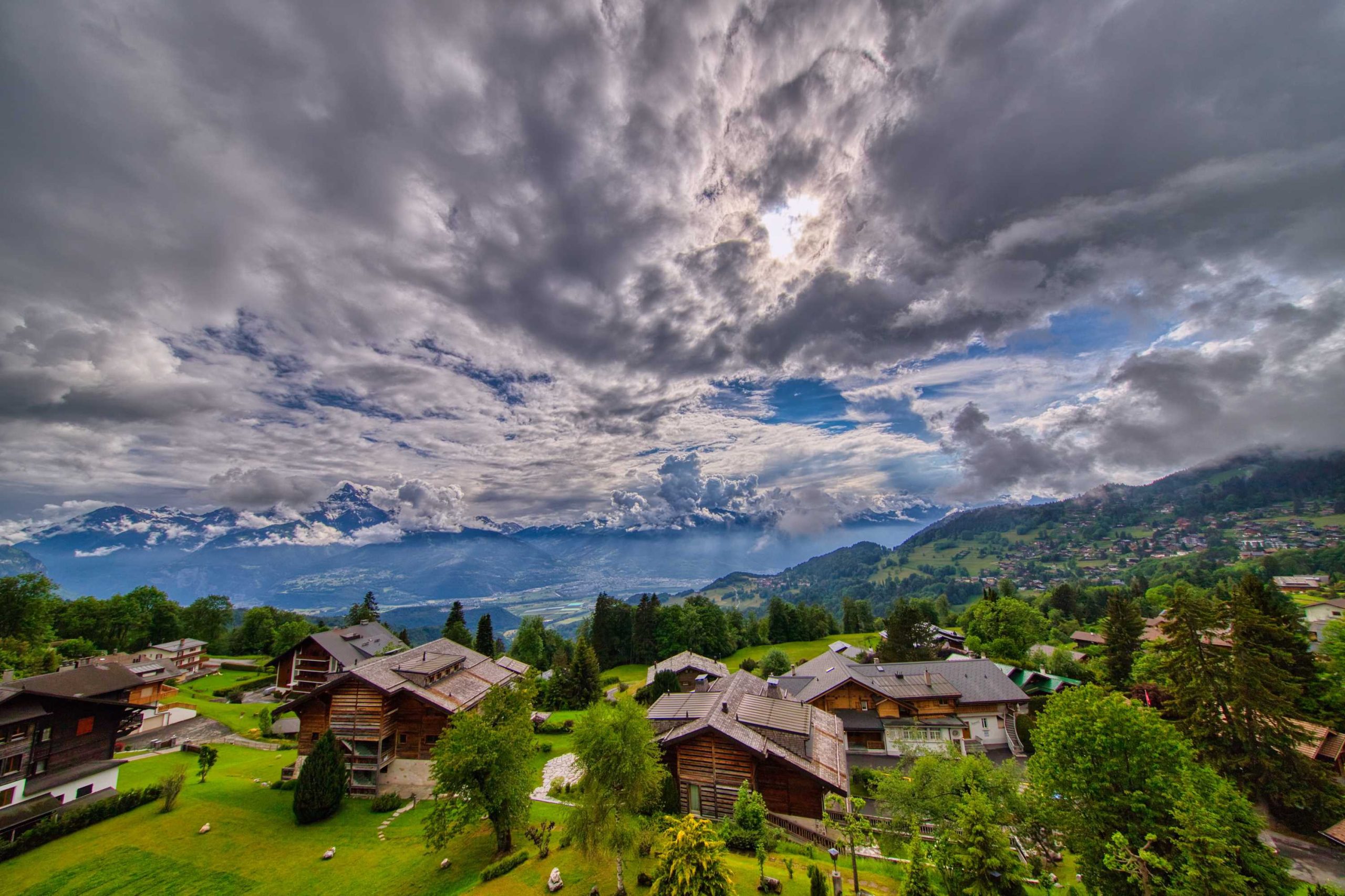 vue montagne panoramique suisse hotel événement