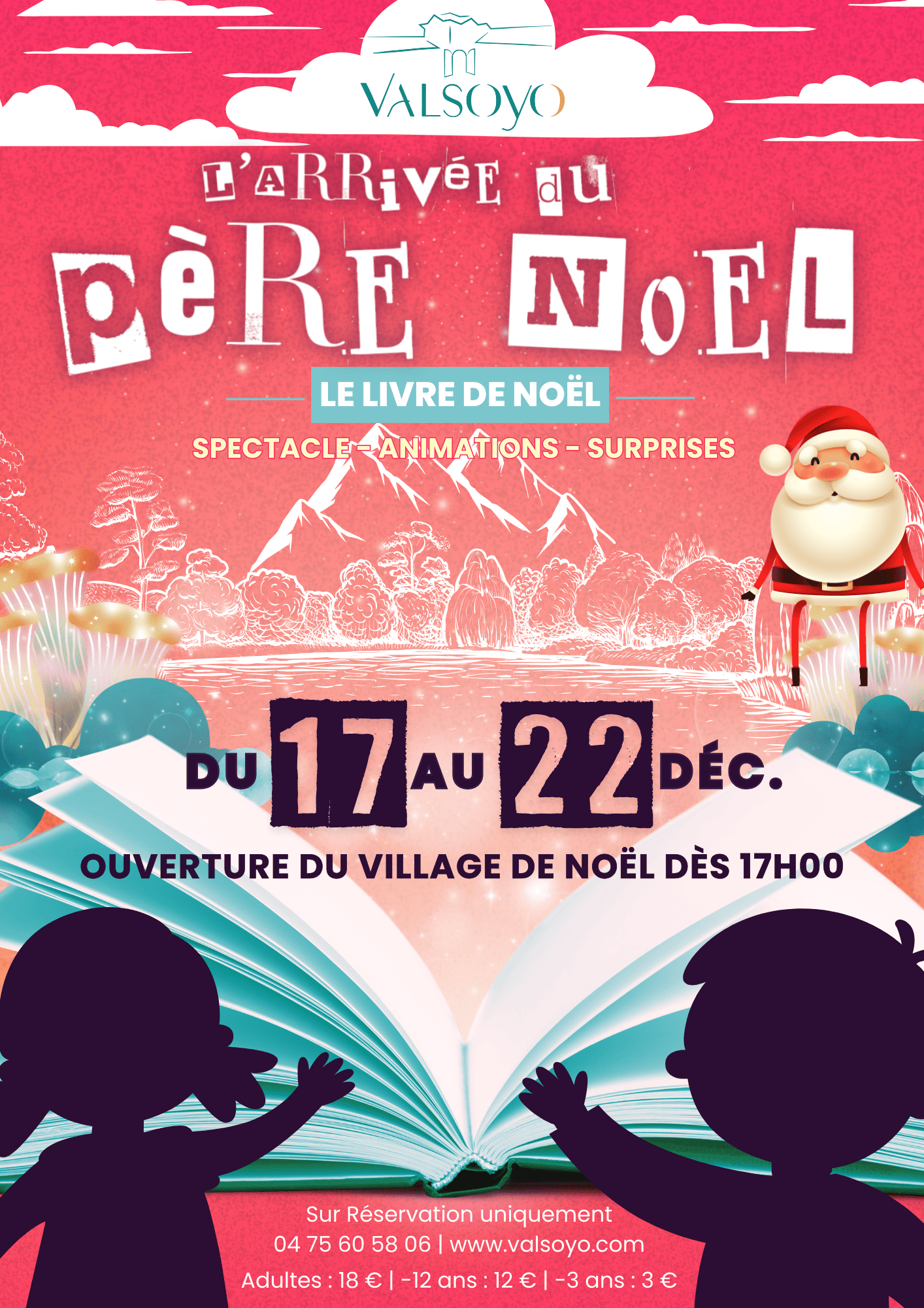 Soirée spectacle pour Noël à Valsoyo