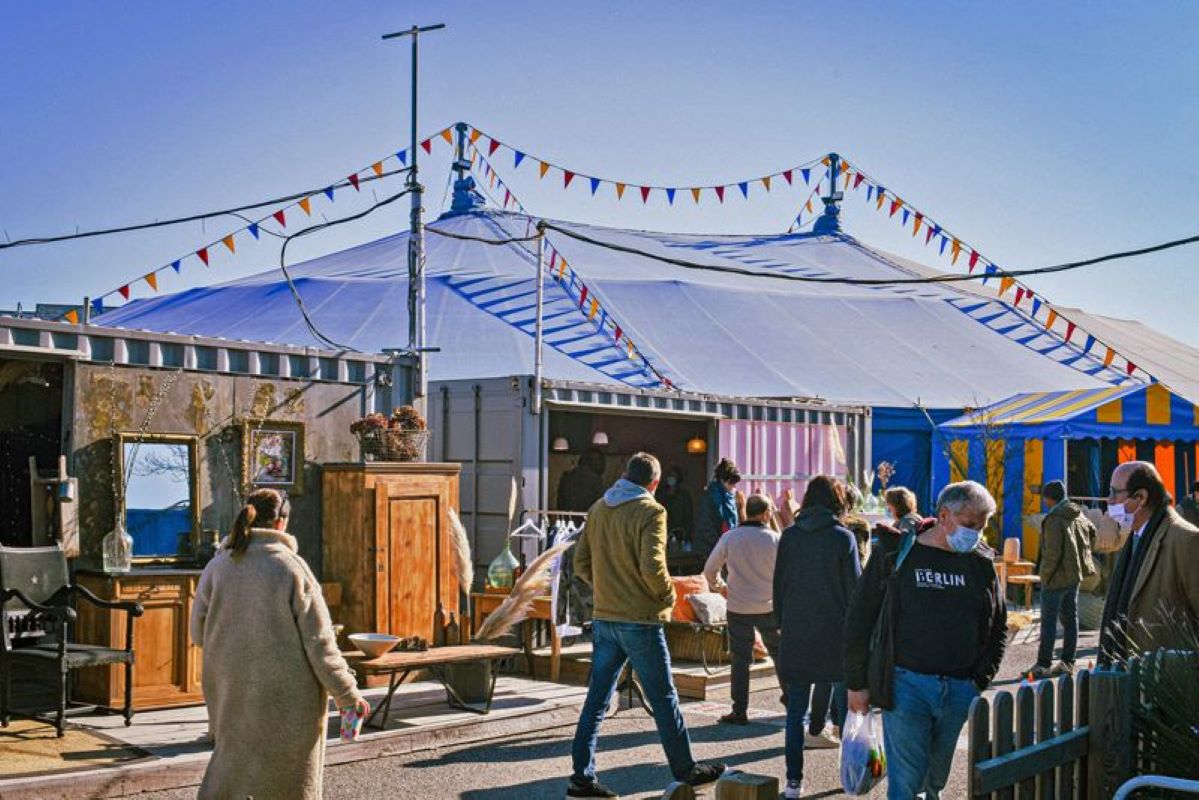 Puces atypique lieu événement lyon guinguette