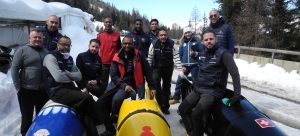 Cohésion d’équipe grâce au bobsleigh